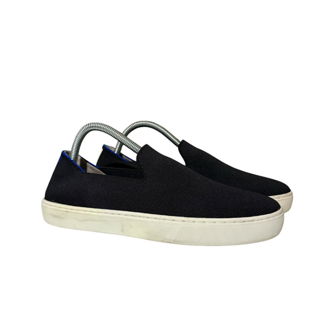 Rothy's The Original Slip On Sneaker Black Knit Women's 8.5